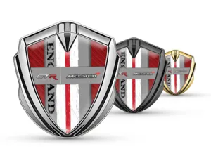 McLaren Metall Emblem Abzeichen Moderner Look High-End